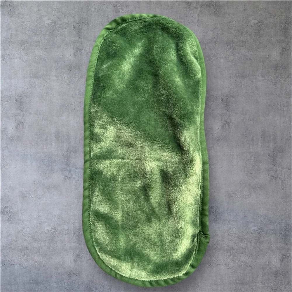 MakeUp Eraser Plush Green with Pink Accent